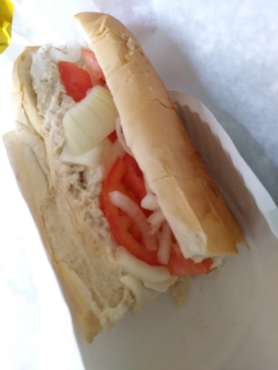 Tuna and Cheese Sub