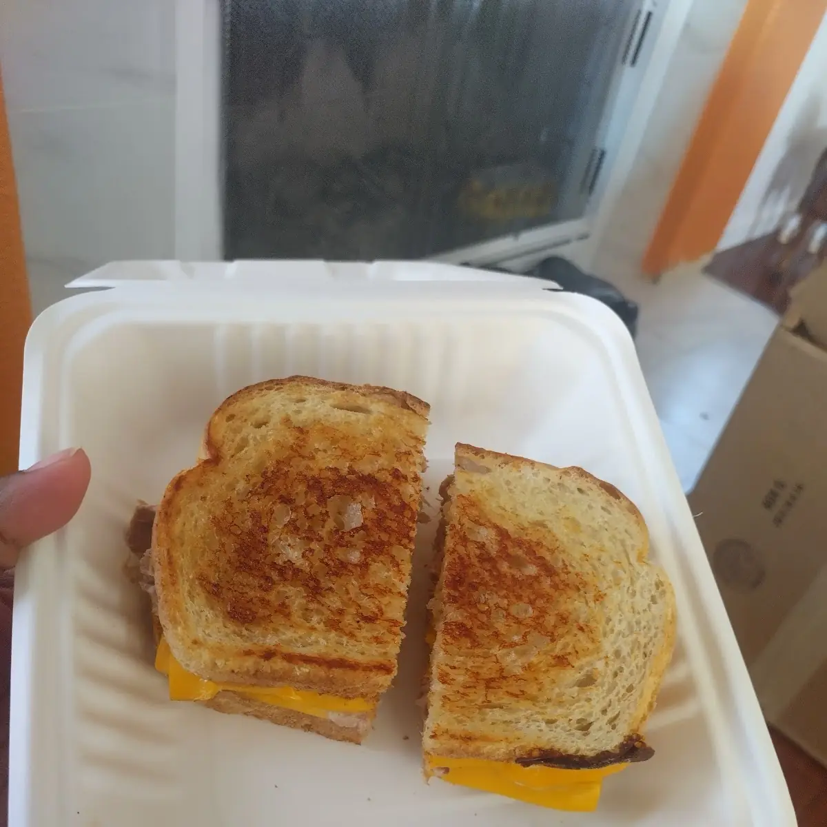 Tuna Melt on Sourdough
