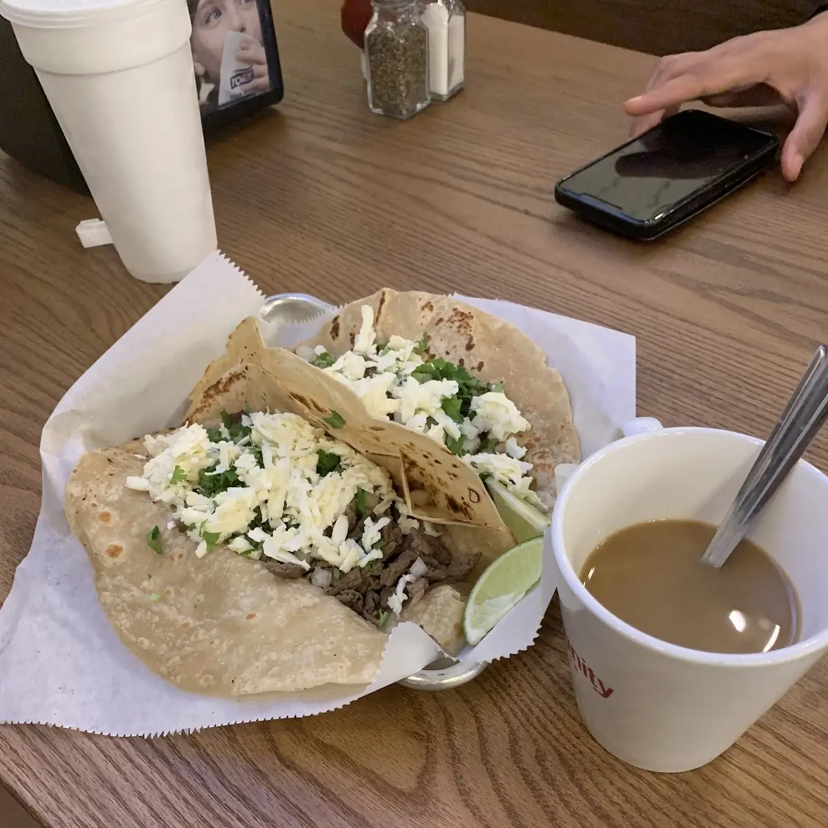 Chicken, Egg, and Cheese Taco