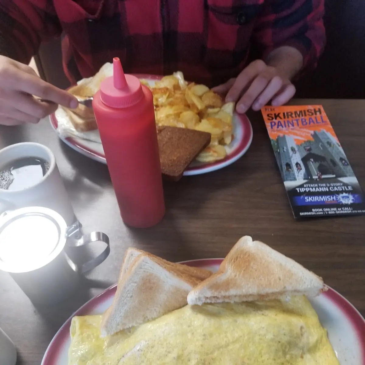 Bacon and Cheese Omelette