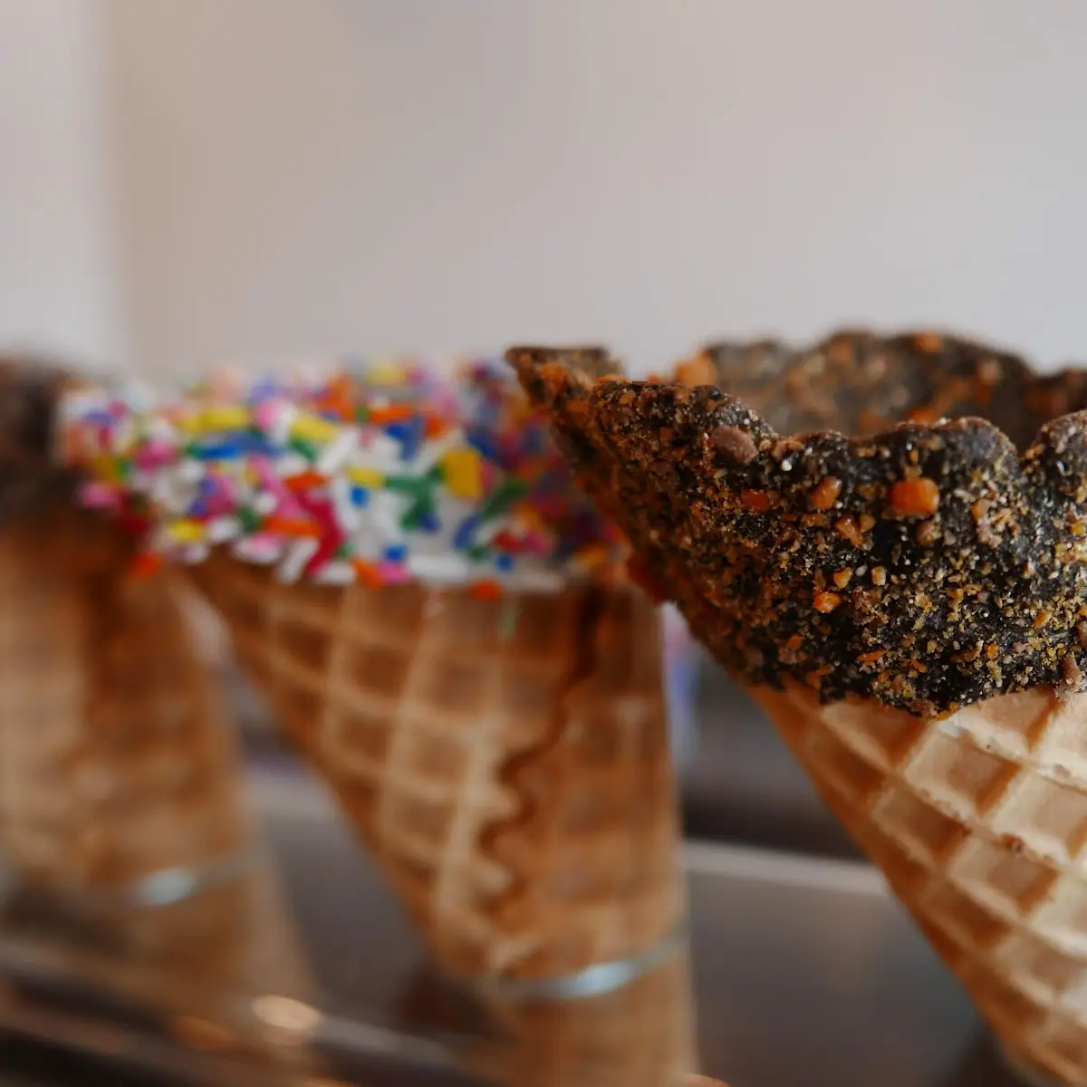 Dipped Waffle Cone