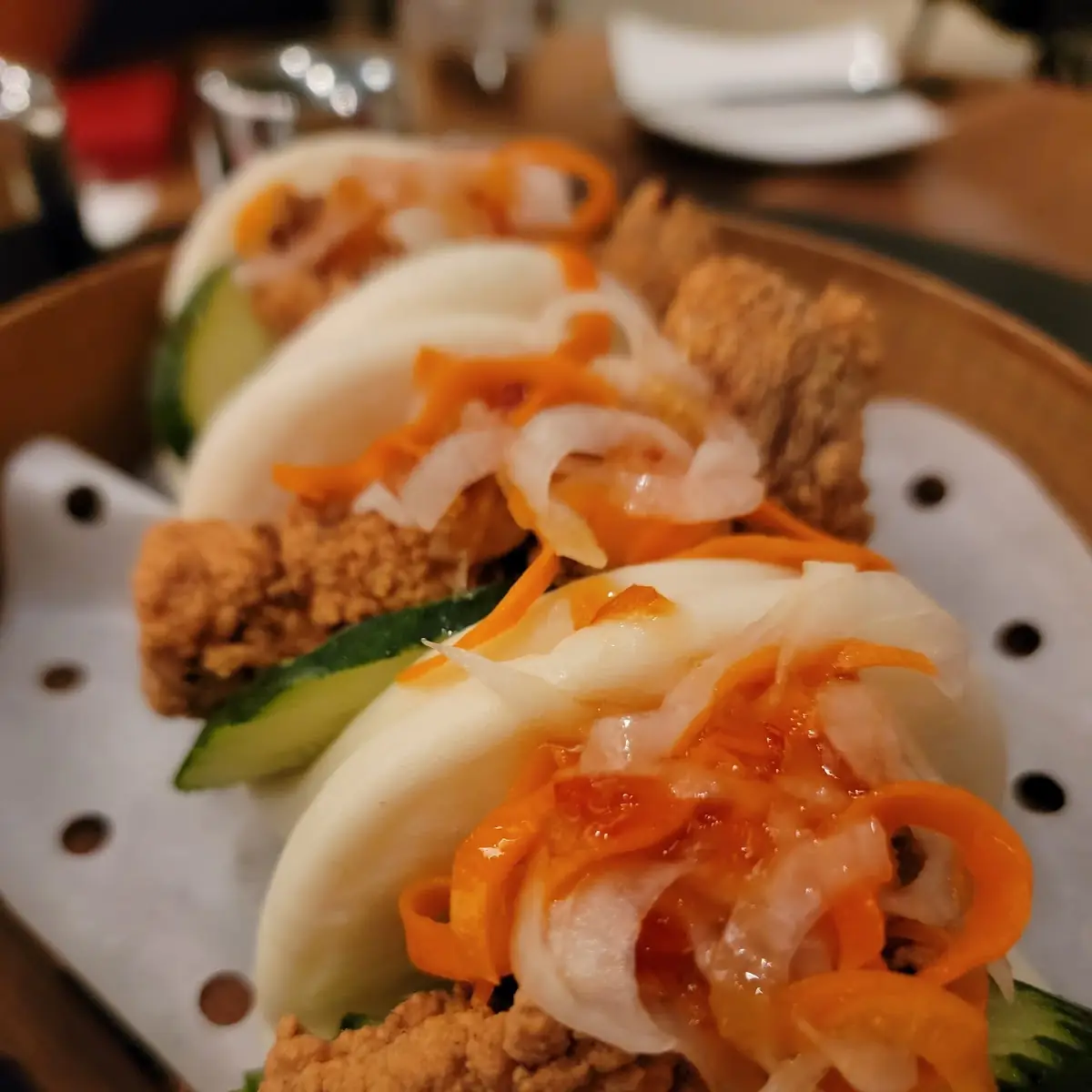 Crispy Pork Belly Bao Bun