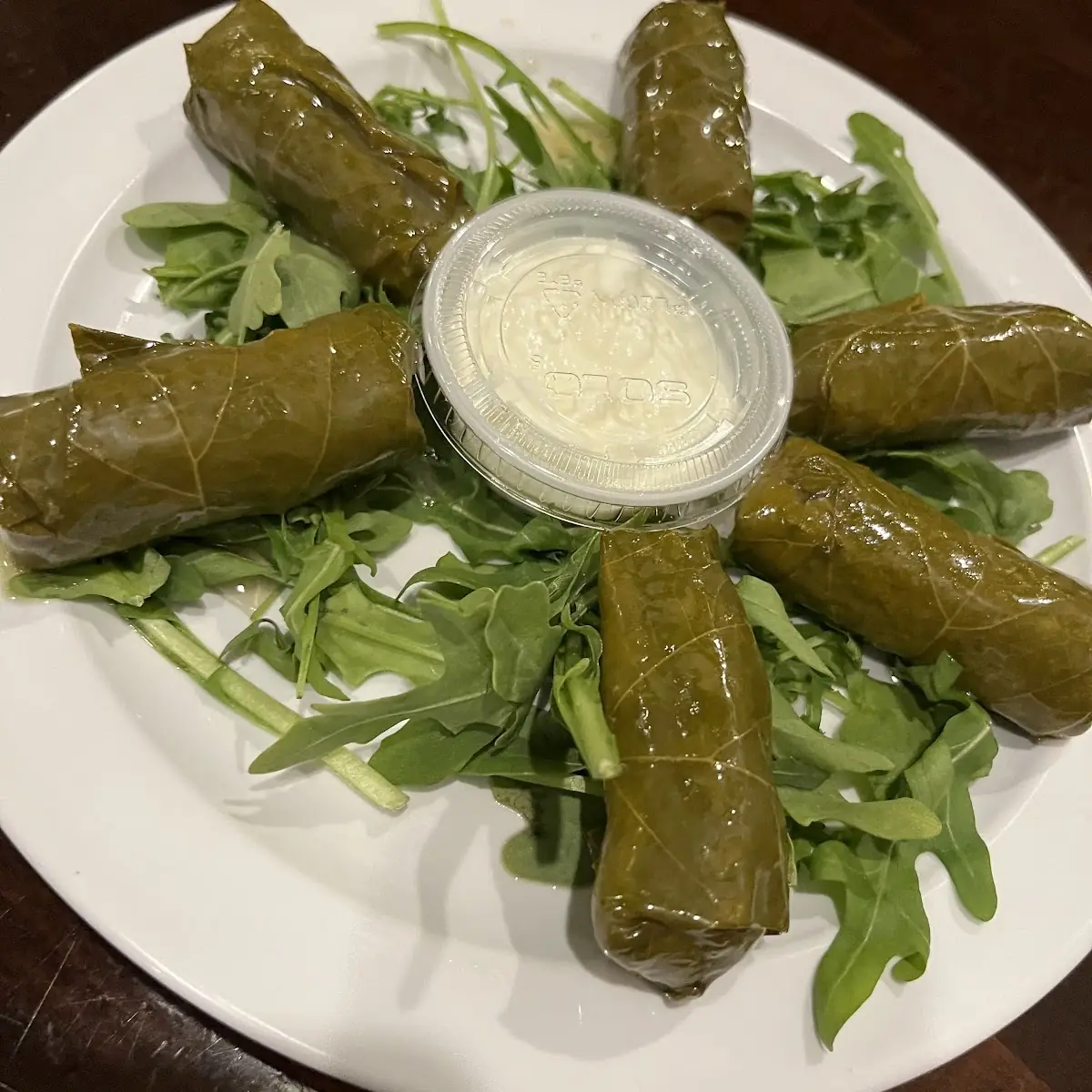 Dolmas Stuffed Grape Leaves