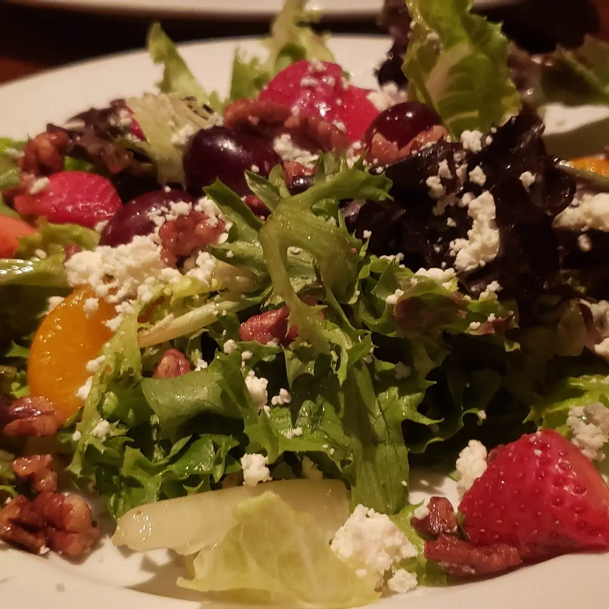 Grilled Chicken & Strawberry Salad