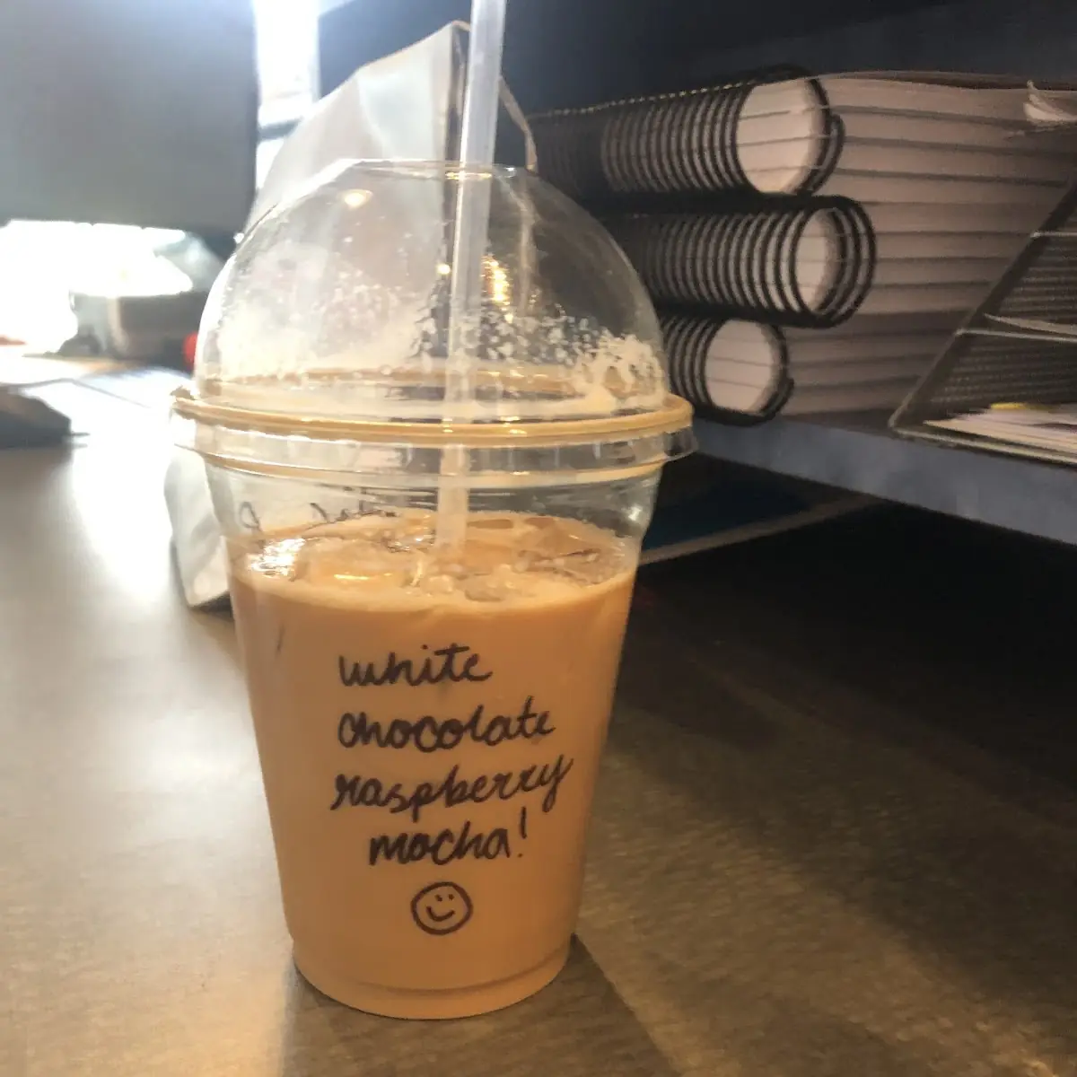 White Chocolate Raspberry Mocha
