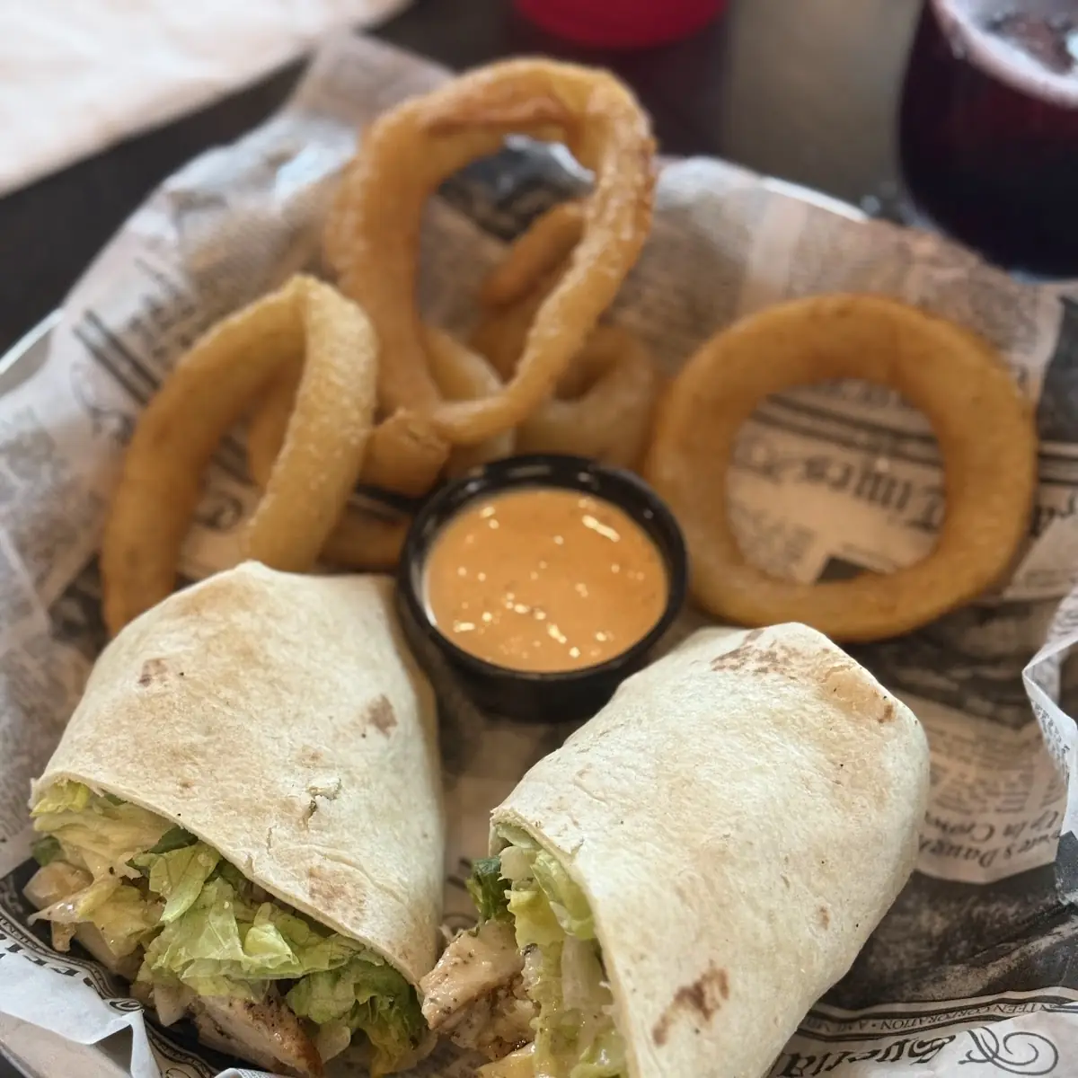 Chicken Caesar Wrap