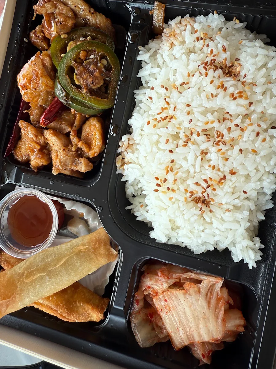 Spicy Chicken Bento