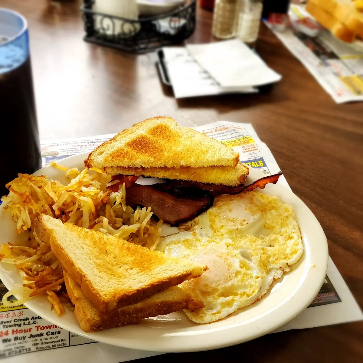 Hash Browns Toast