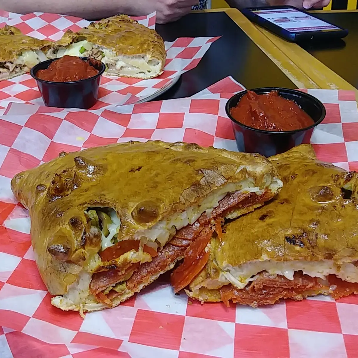 Pepperoni Calzone