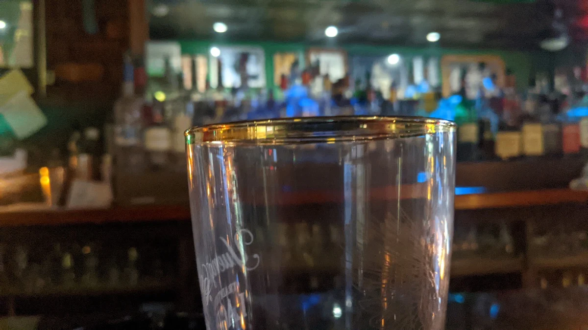Empty Beer Glass
