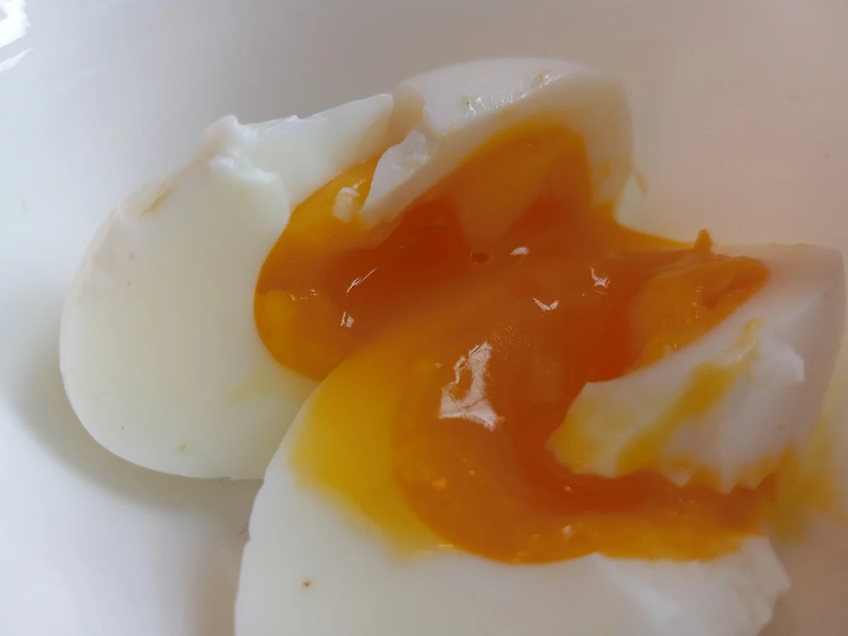 With Soft Boiled Egg