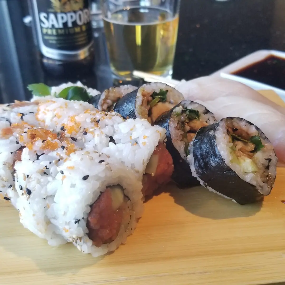 Spicy Tuna & Dragon Roll