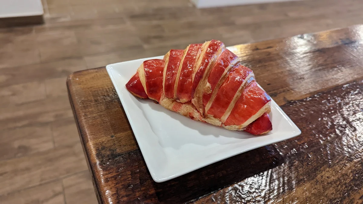 Raspberry Cheesecake Croissant
