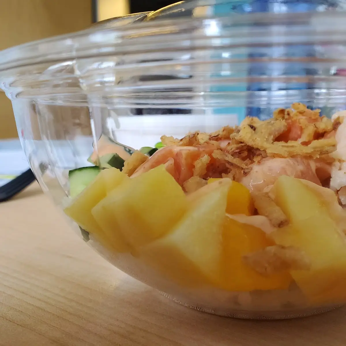 A Spicy Salmon Bowl
