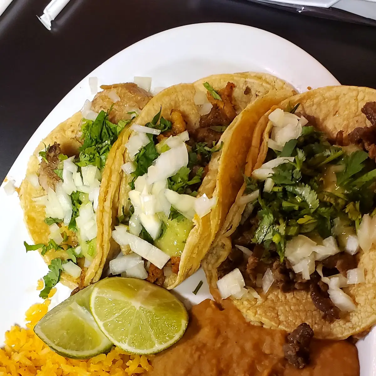 Tacos Rice & Beans