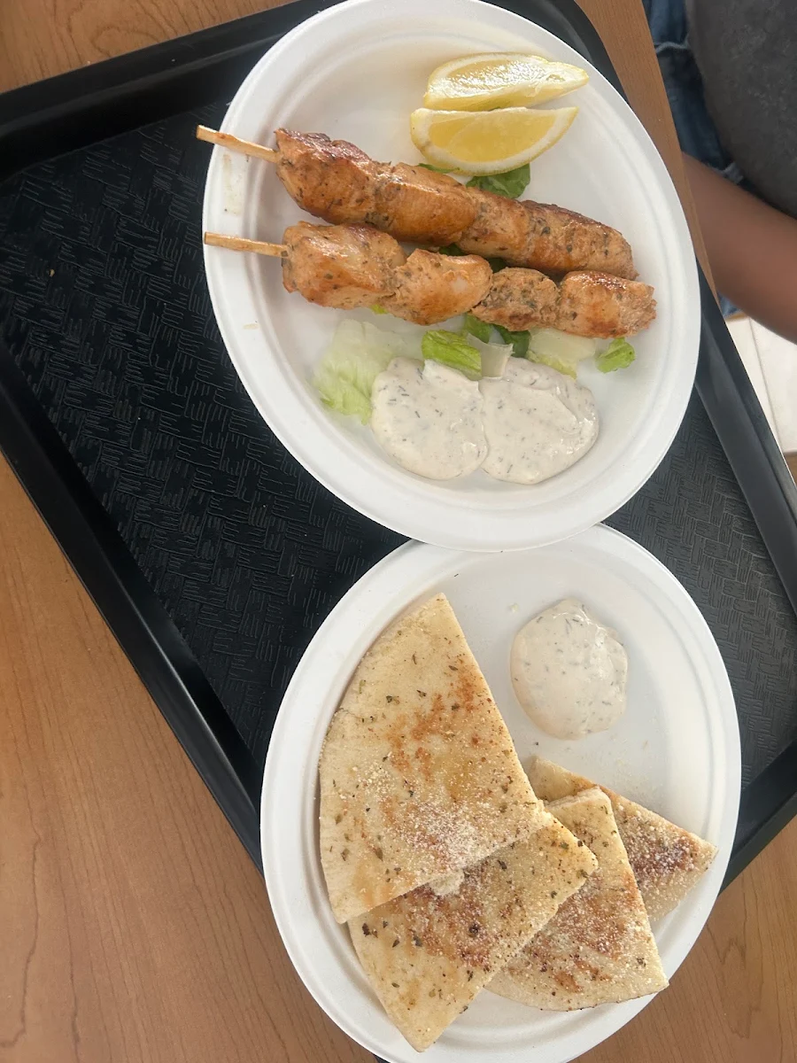 Kids Souvlaki, OPA! of Greece Cottonwood Mall