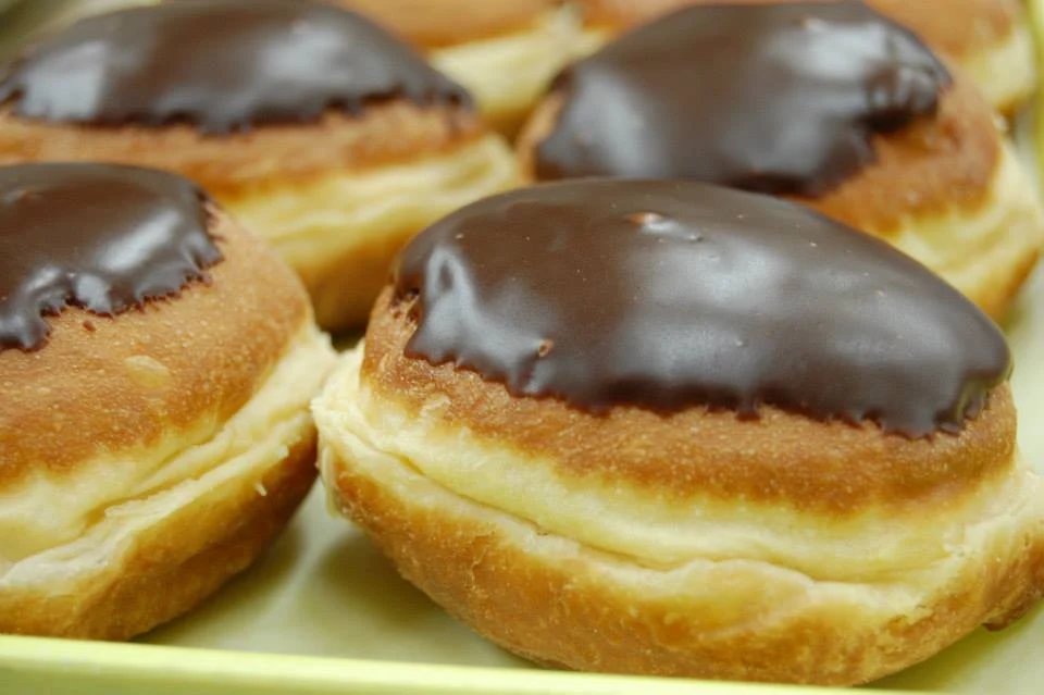 Bavarian Cream Donuts