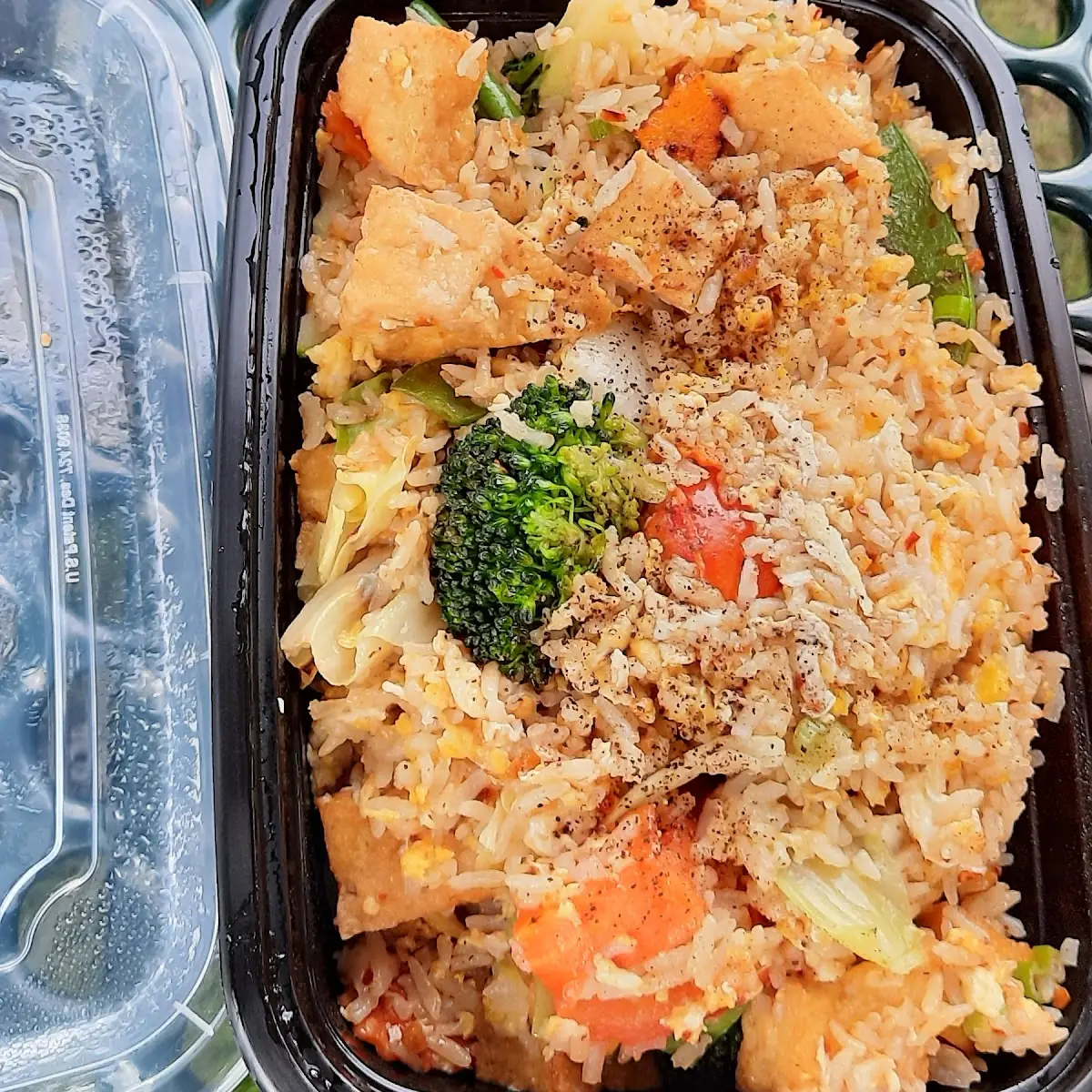 Veg Fried Rice with Tofu