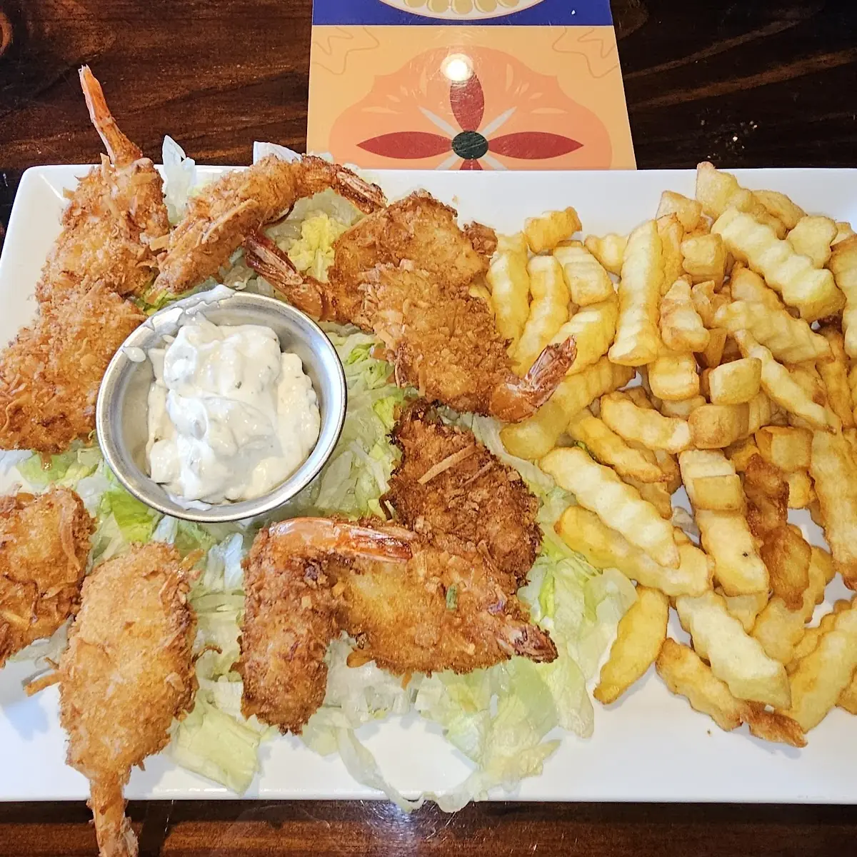 Coconut Shrimp Basket