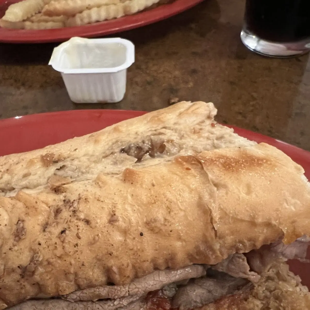 Roast Beef Sandwich Wet Au Juice