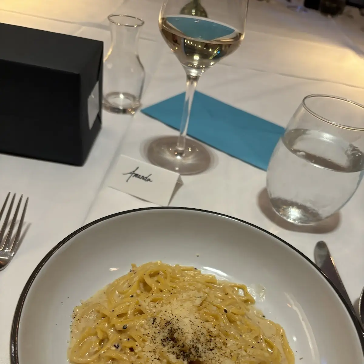 Spaghetti Cacio E Pepe