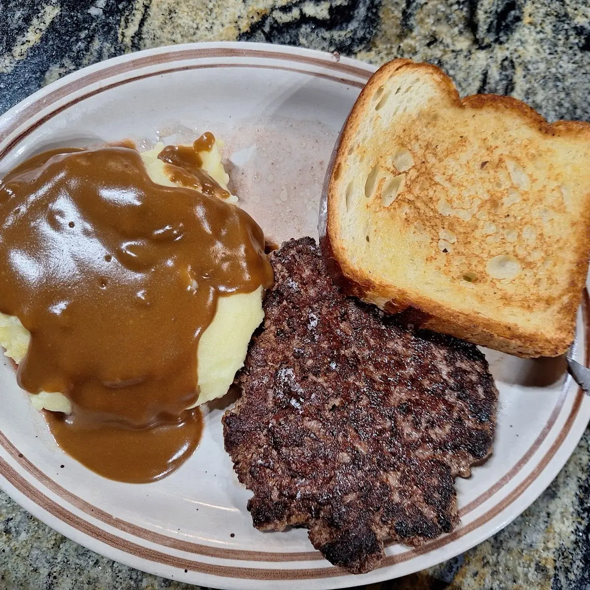 Bison Burger Steak