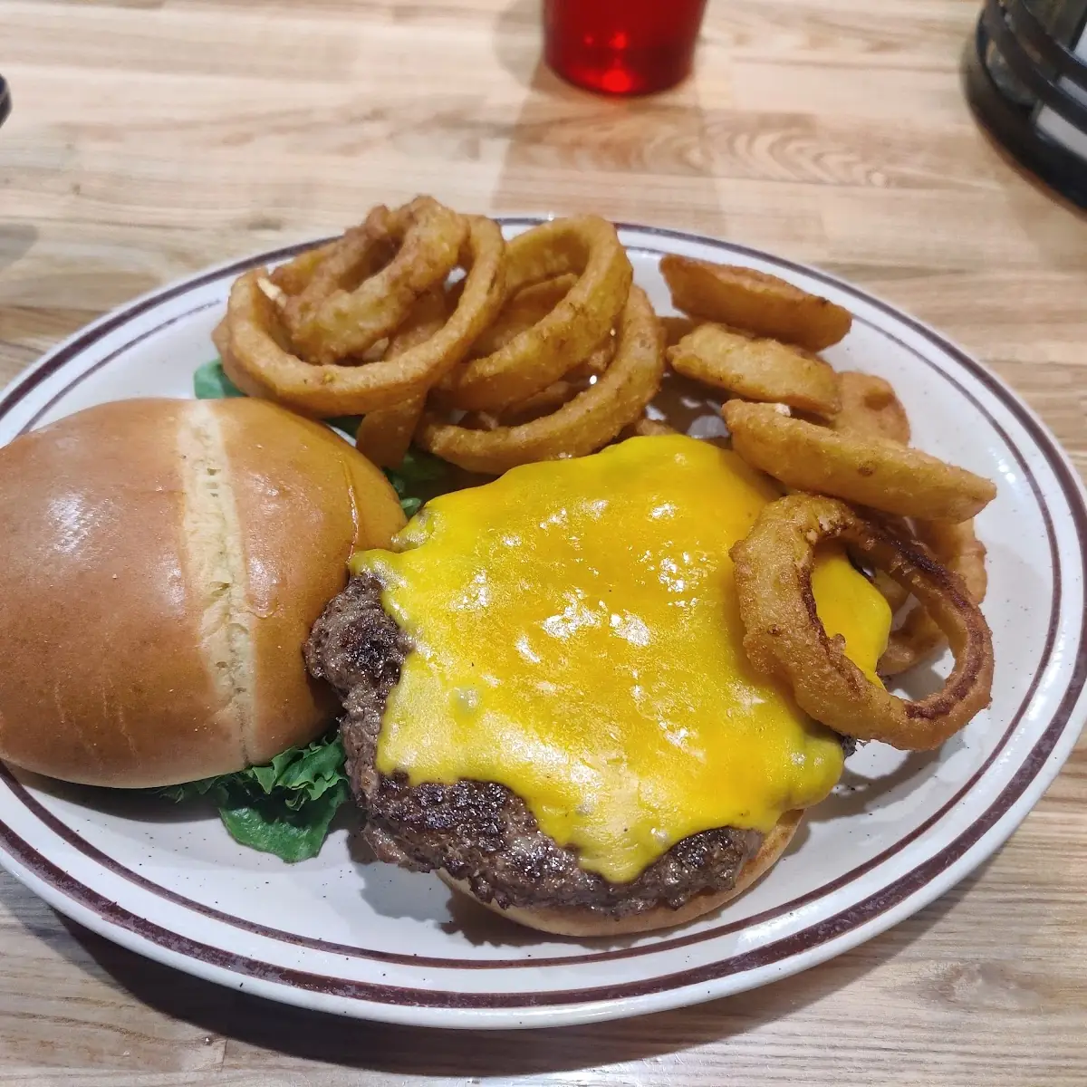 Cheeseburger Onion Rings