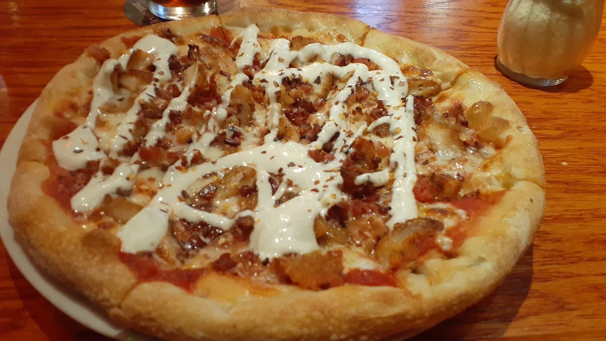 Chicken Bacon Ranch Pizza