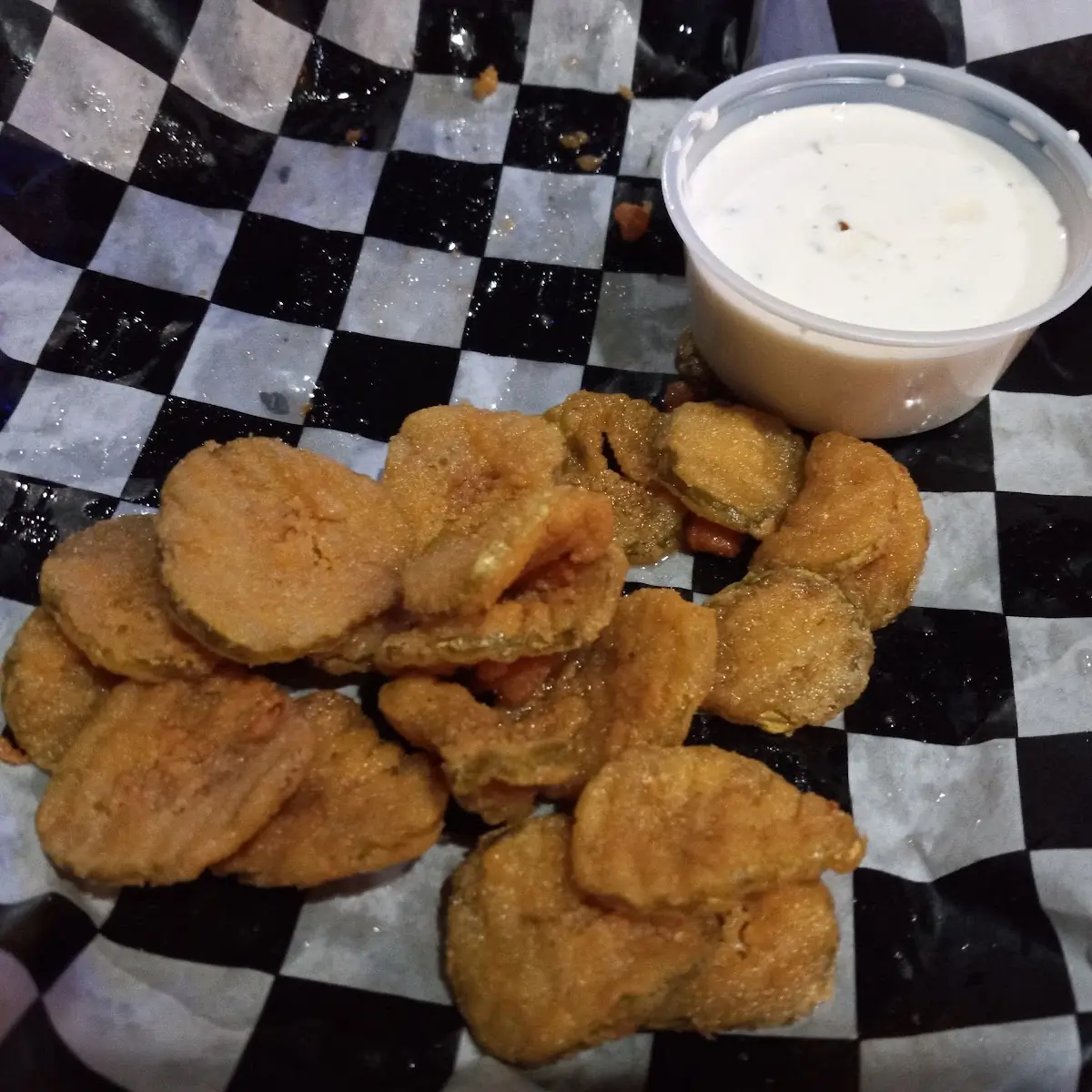 Fried Pickles & Ranch Dressing