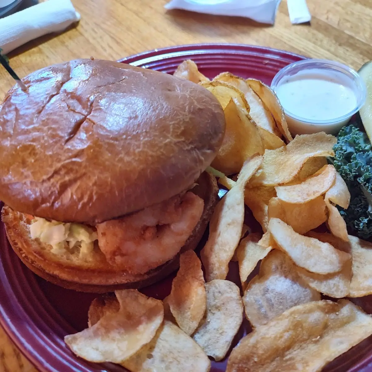 Shrimp Burger