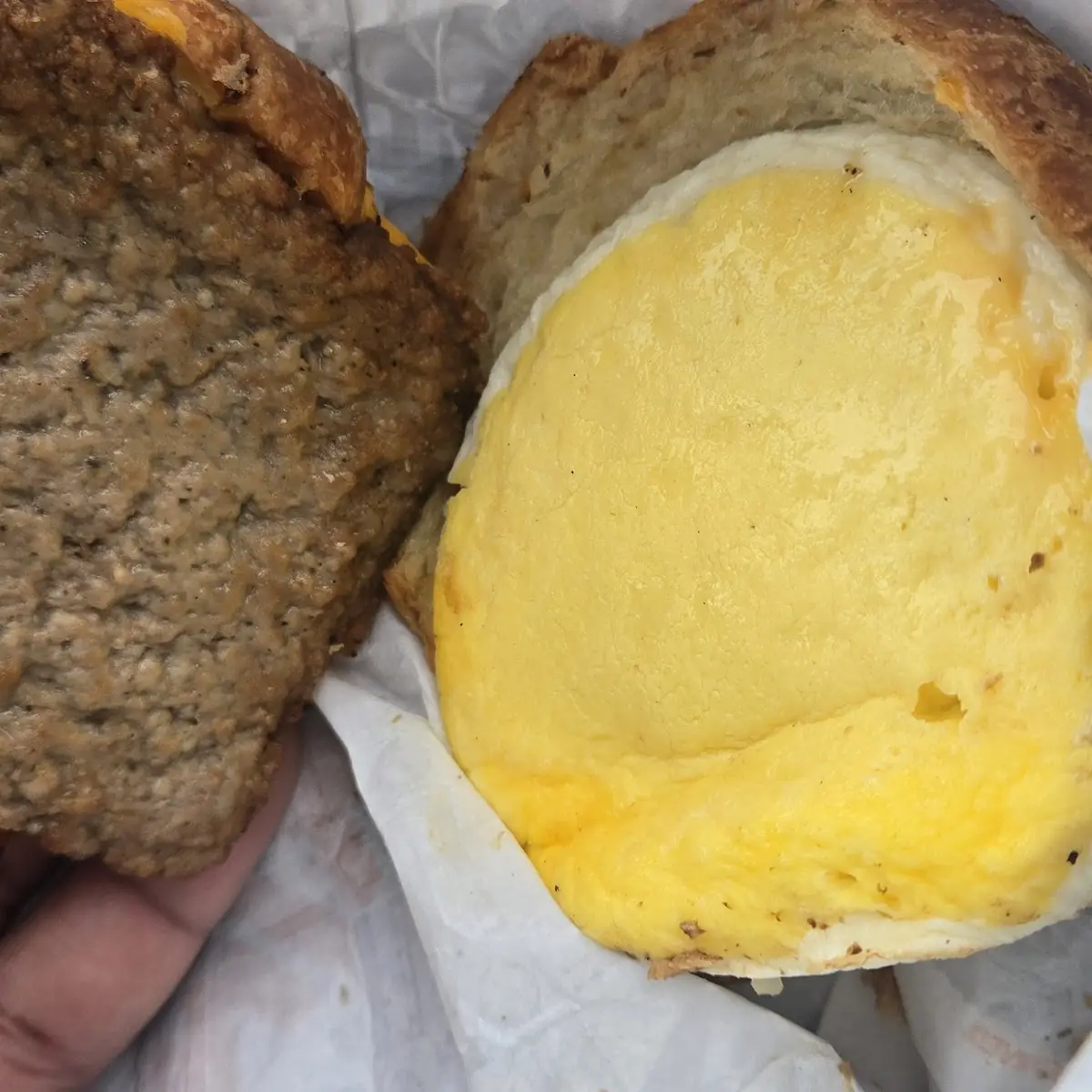 Turkey Egg and Cheese Croissant