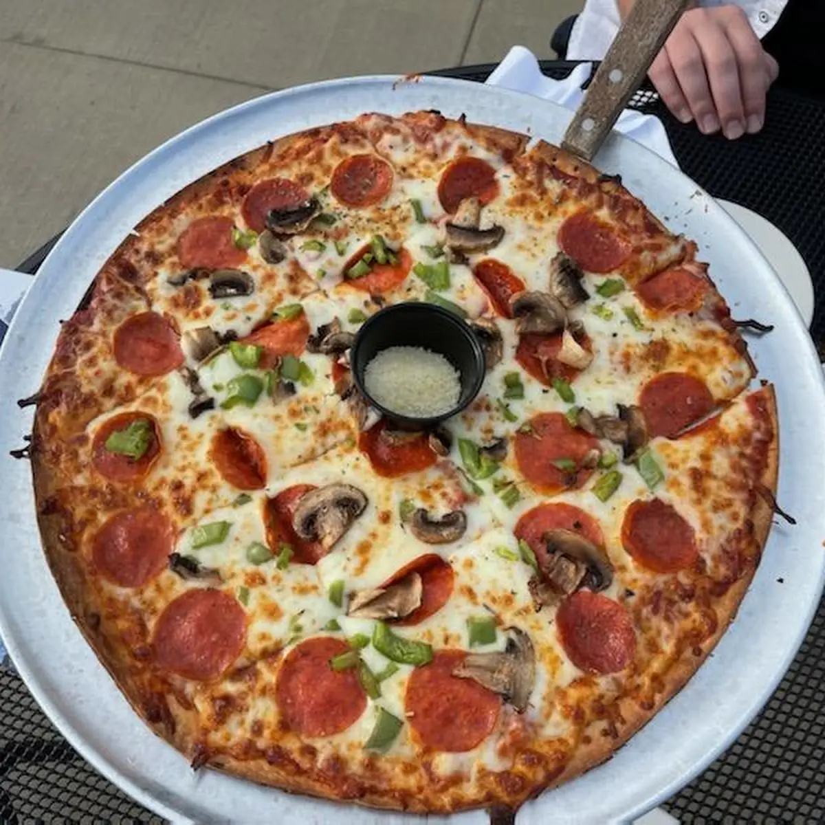 Pizza- Pepperoni Mushroom Pepper