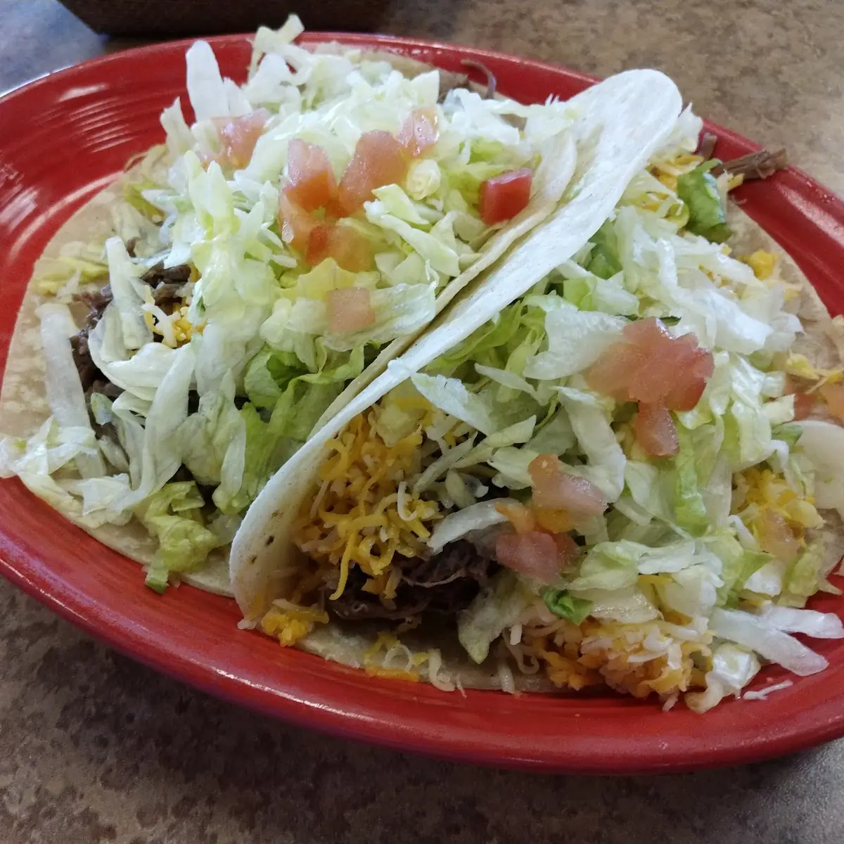 Shredded Beef Soft Taco