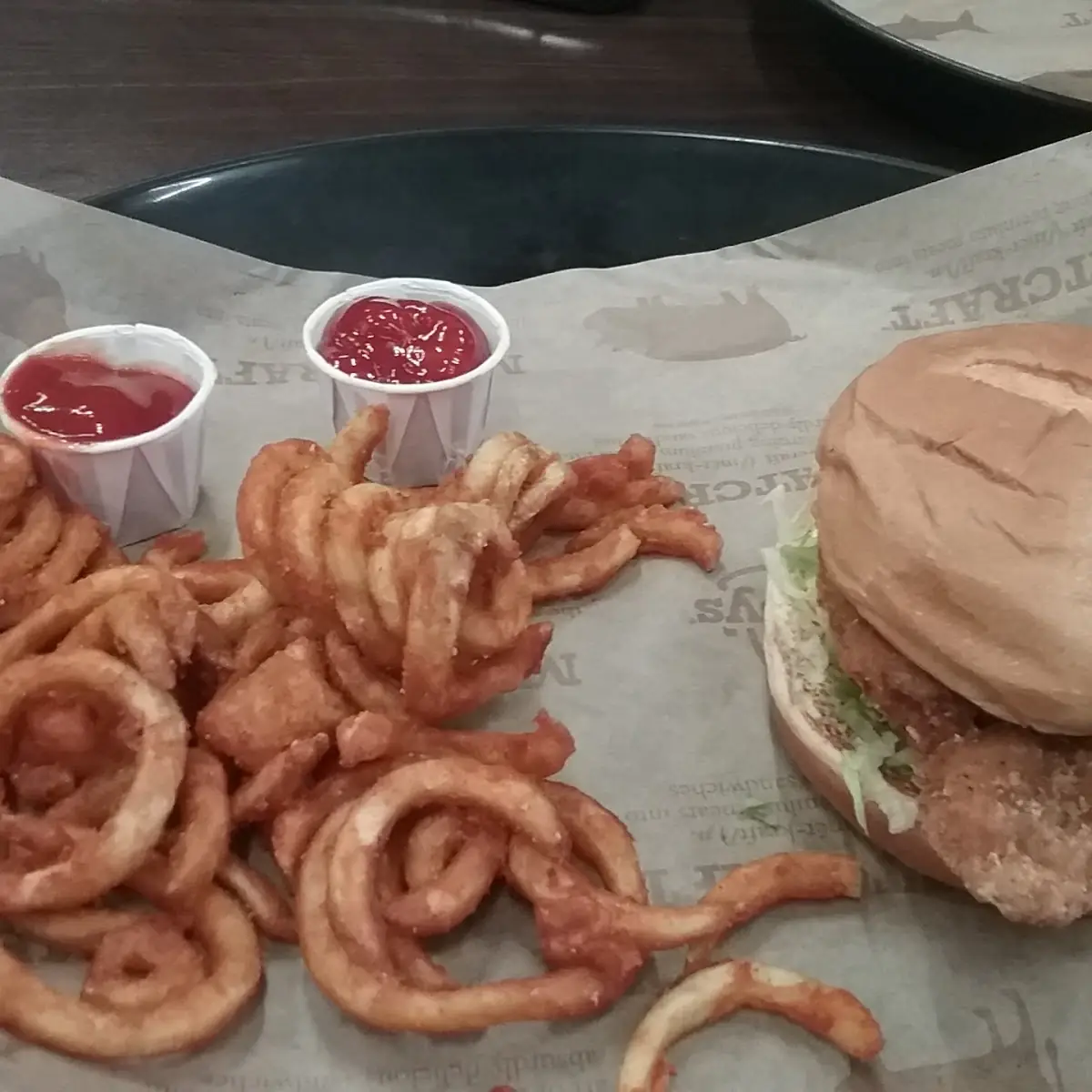 Crispy Chicken Sandwich Platter