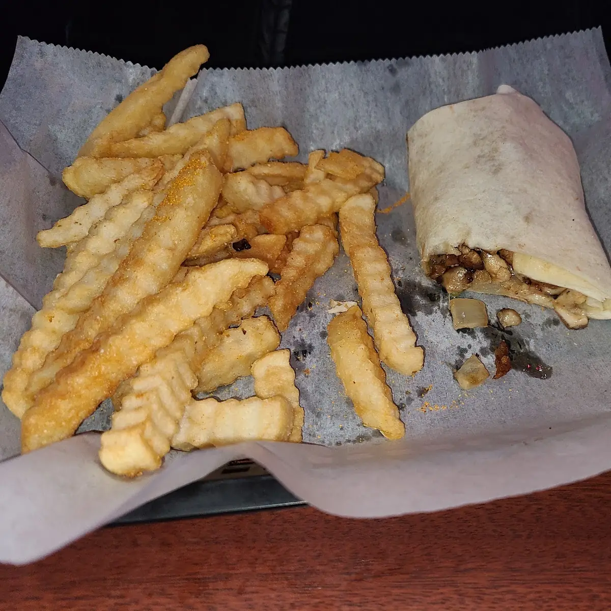 Philly Cheese Steak Wrap