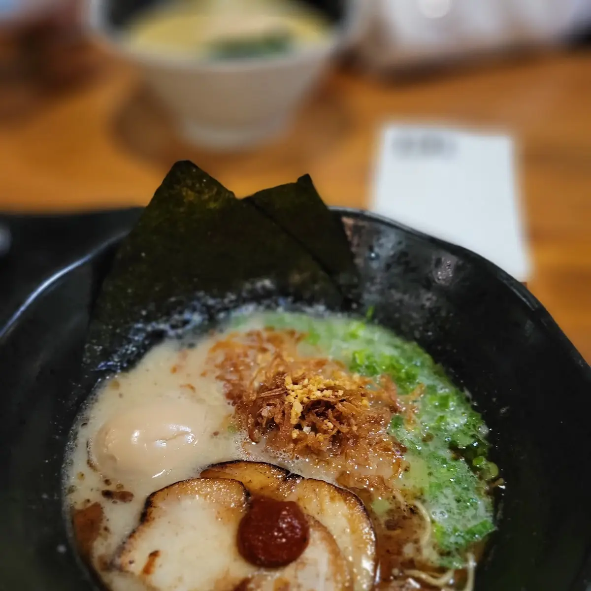 Black Tonkotsu Ramen