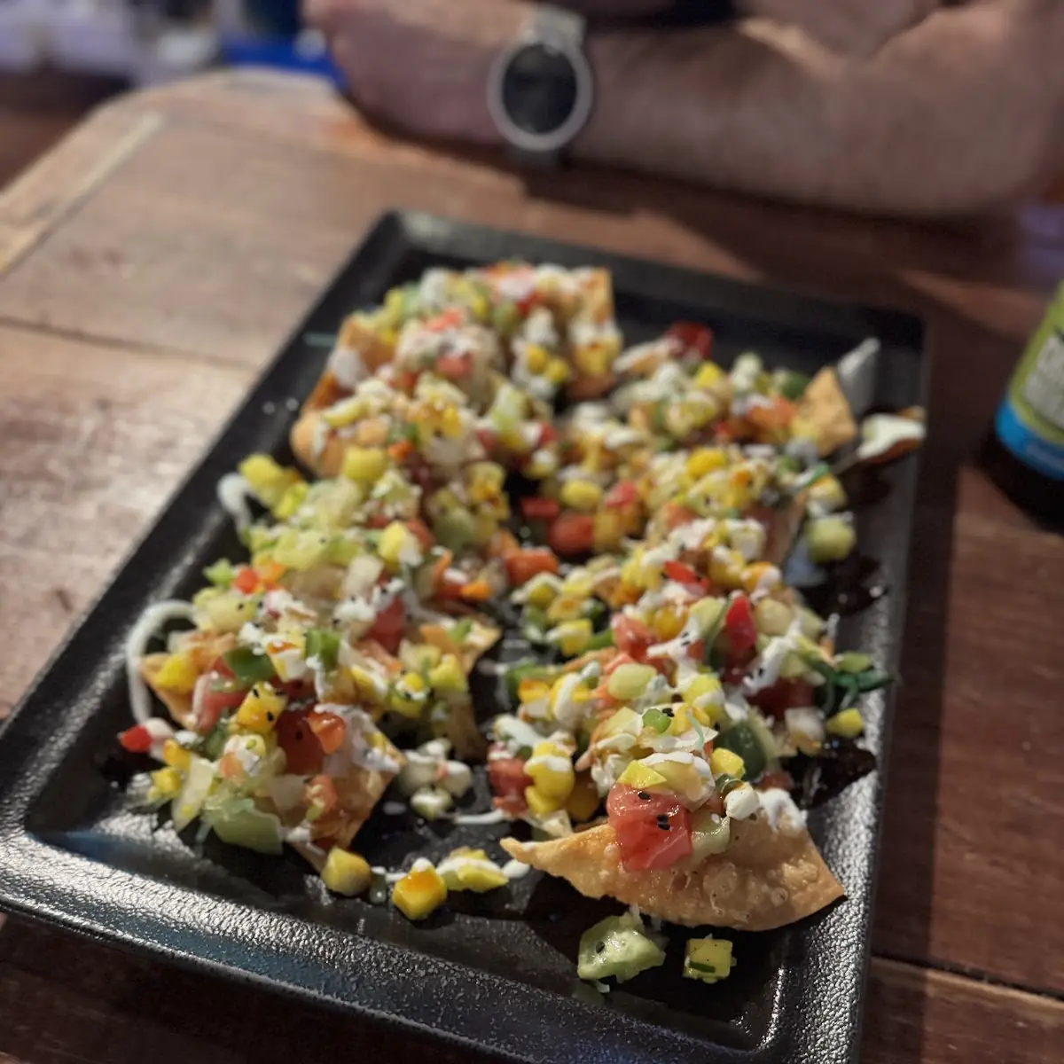 Tuna Poke Nachos