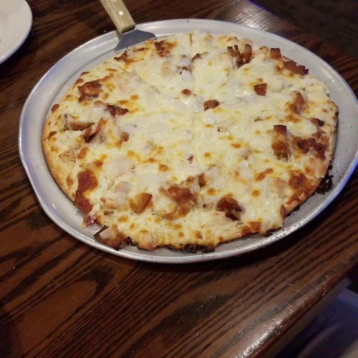 Chicken Bacon Ranch Pizza