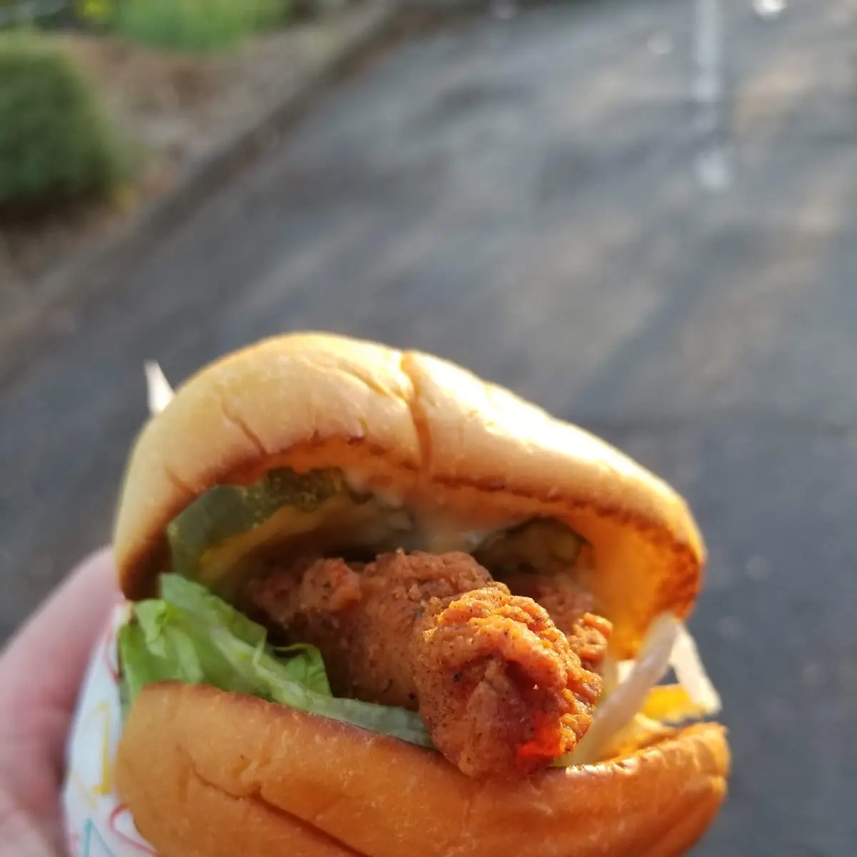 Chicken Deluxe Burger