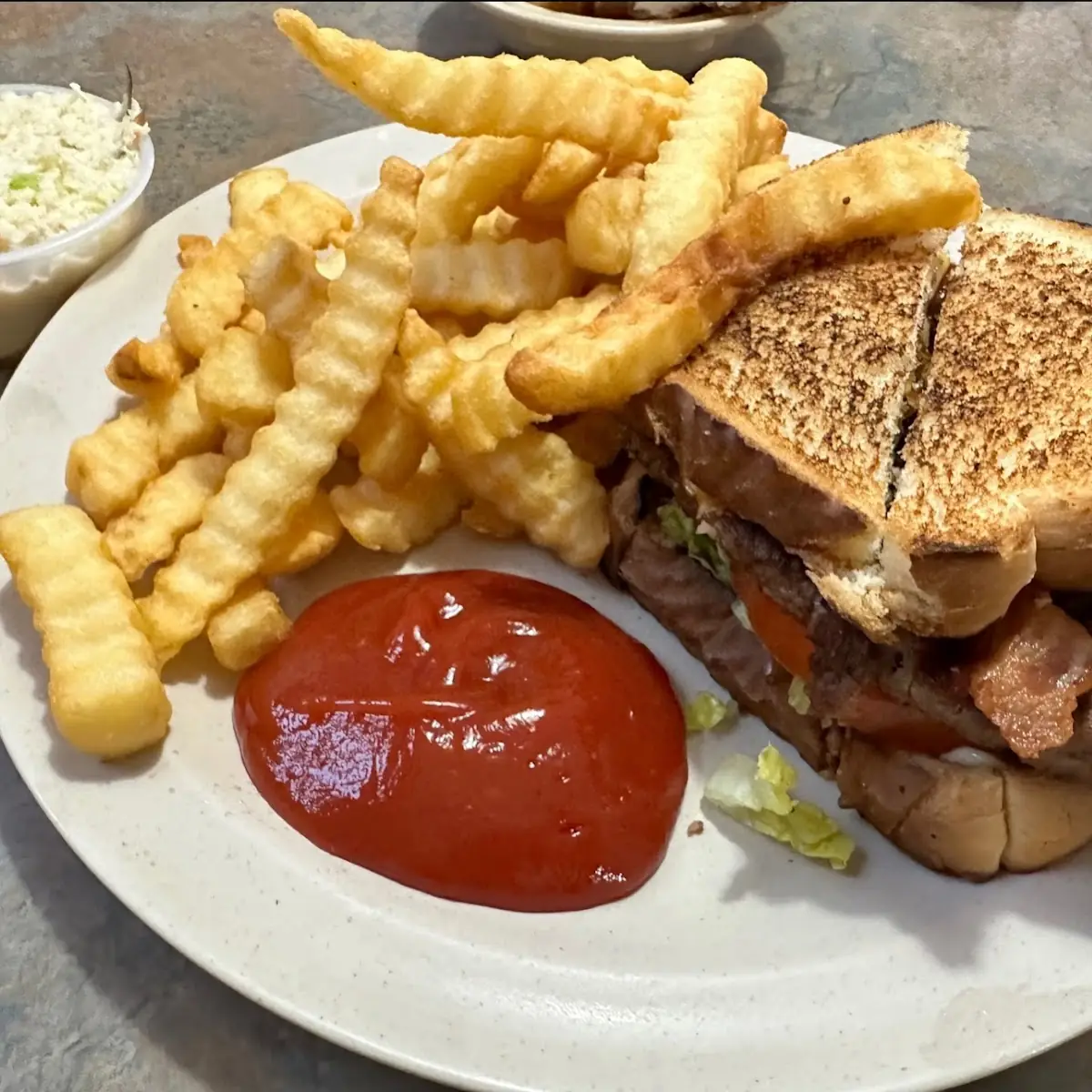 Seneca Burger Plate