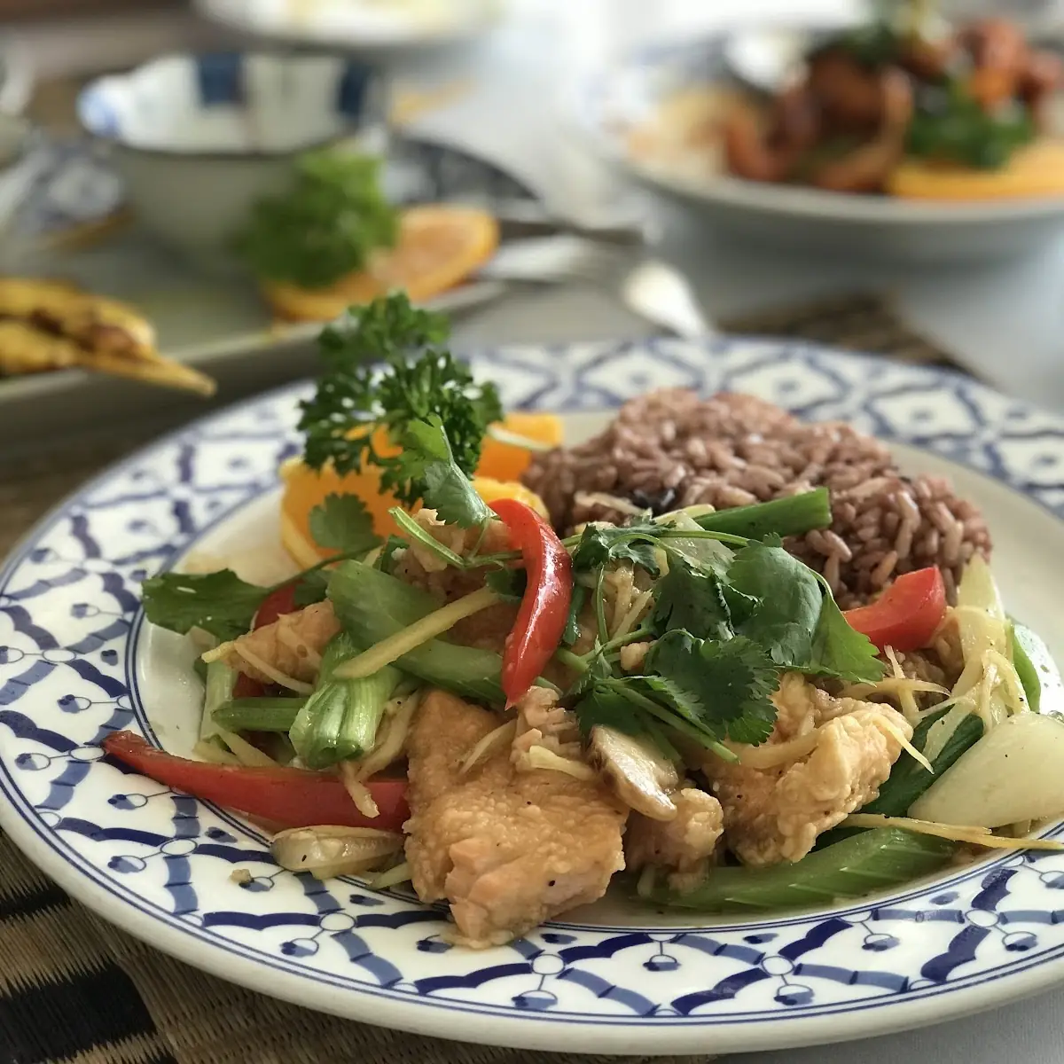 Rice Included