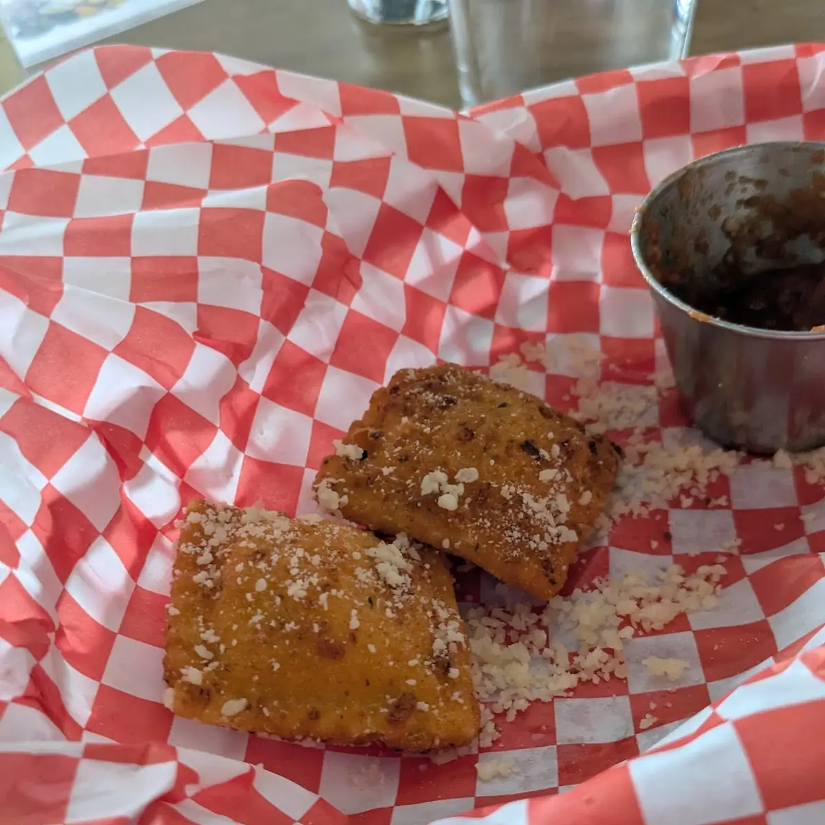 Fried Cheese Ravioli