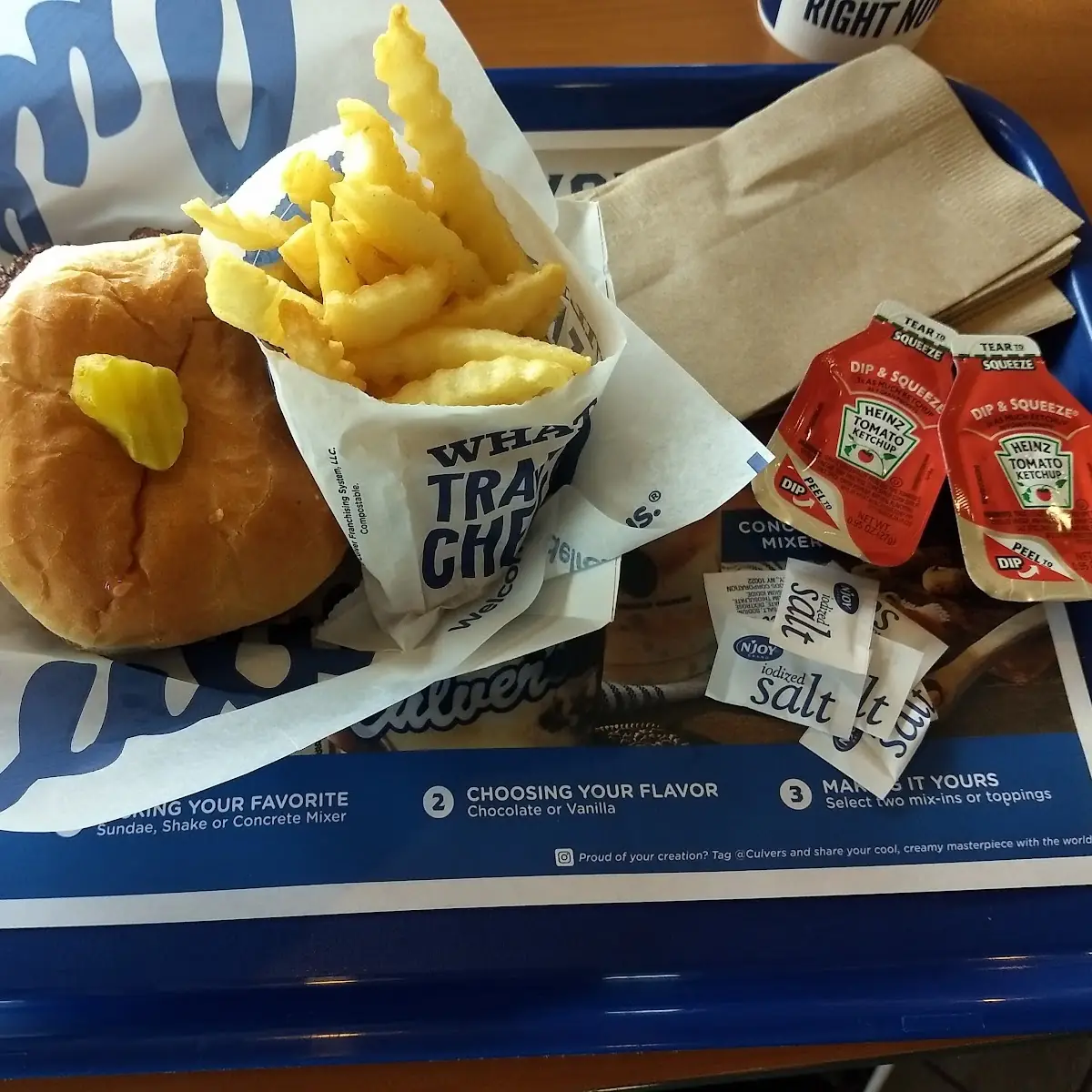 Bacon Cheese Burger Basket