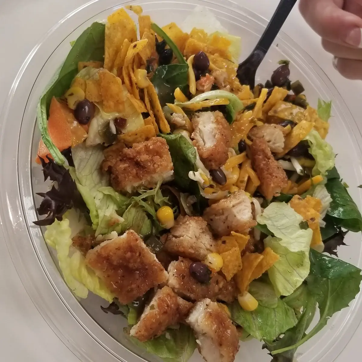 Crispy Chicken Salad