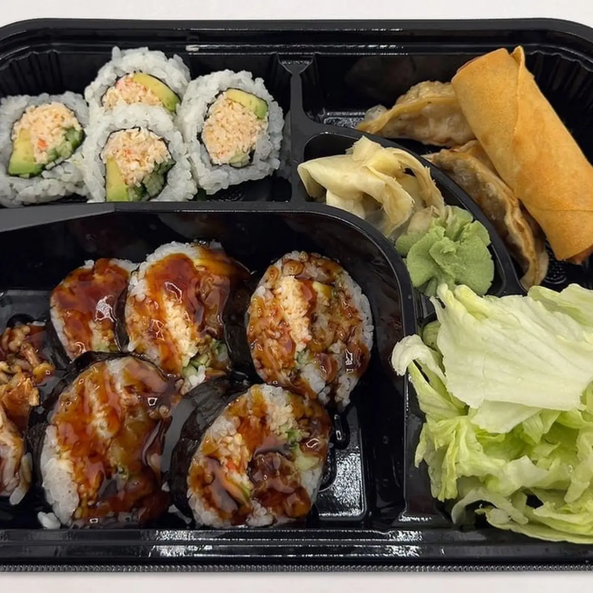 Teriyaki Chicken and Sushi Bento