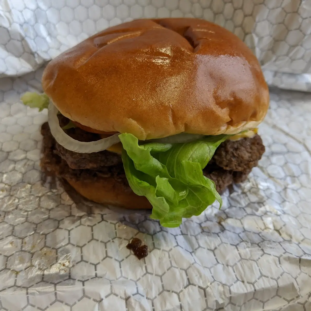 Dave's Classic Double Cheeseburger