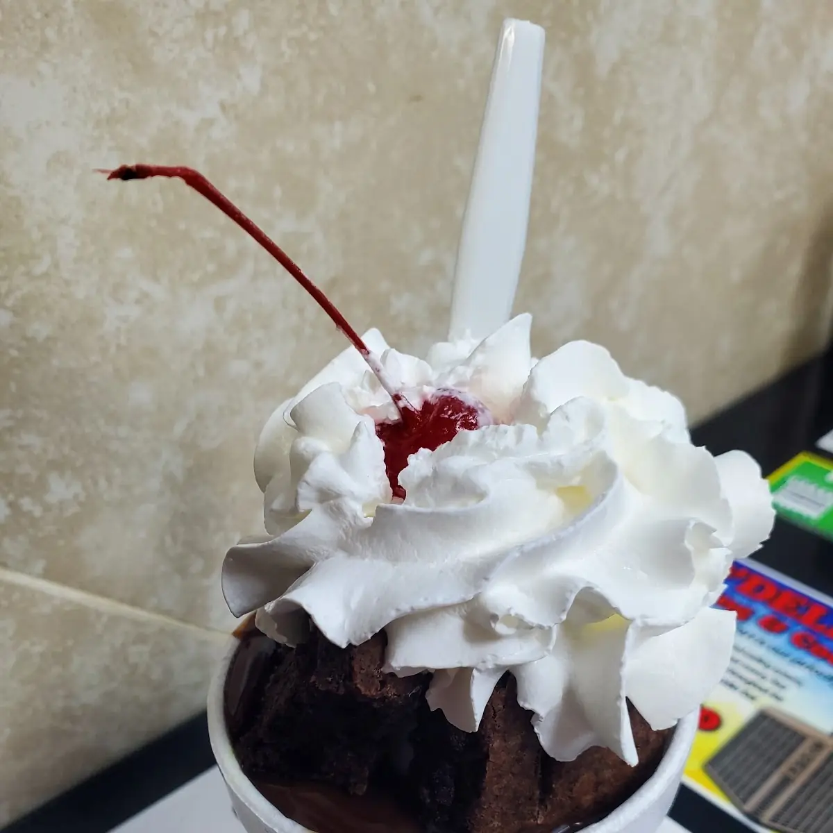 Hot Fudge Brownie