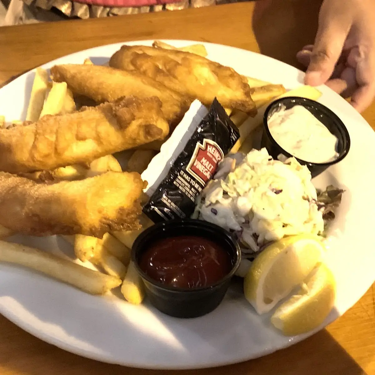 Beer Battered Fish & Chips