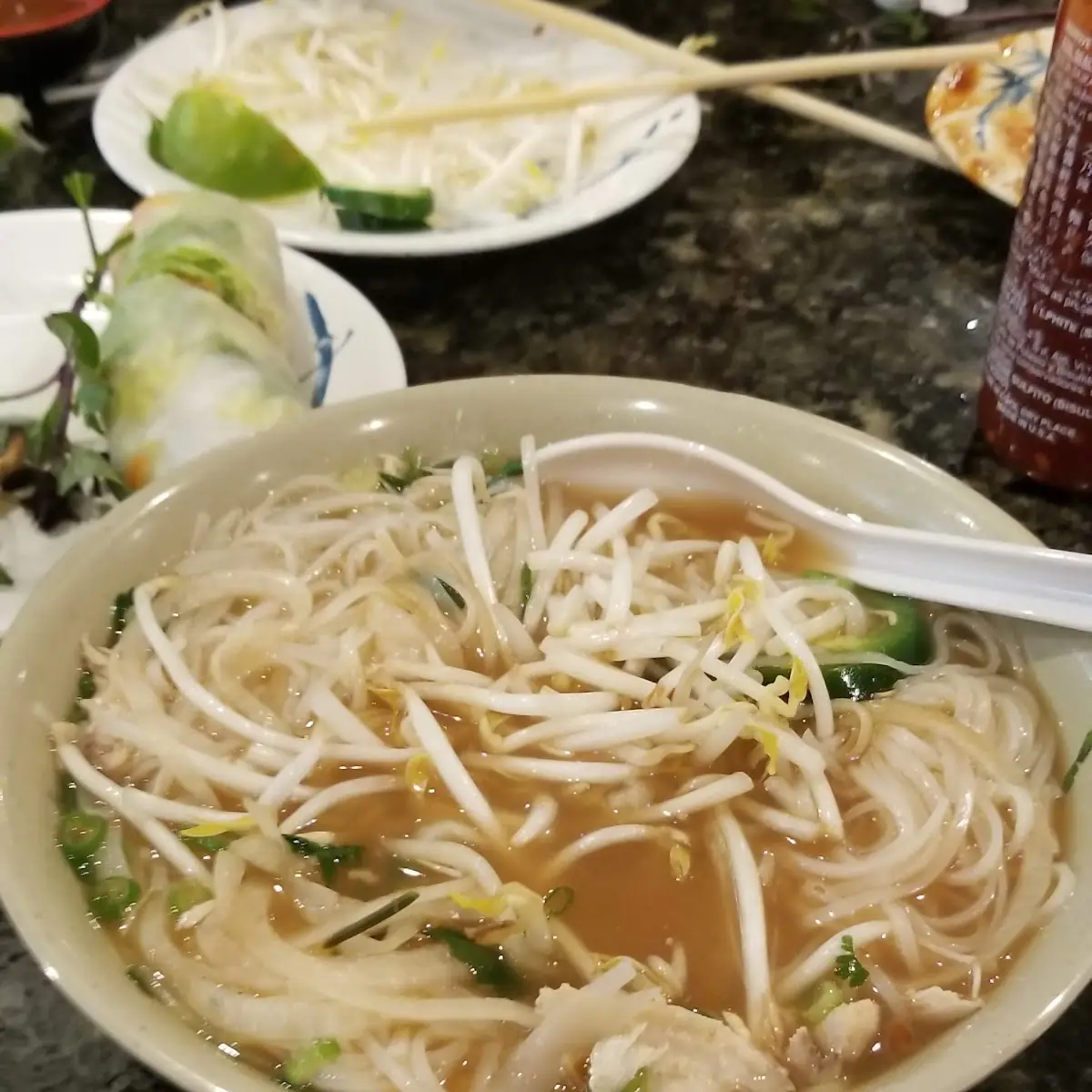 Grilled Chicken Pho