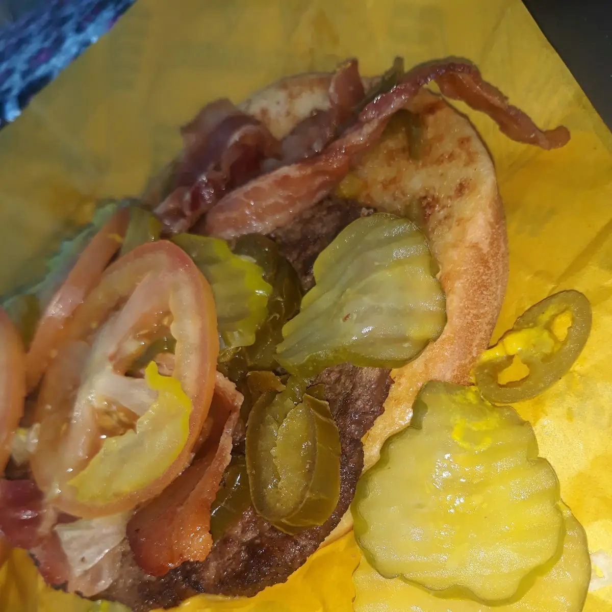 Bacon Cheese Burger Add Jalapeno